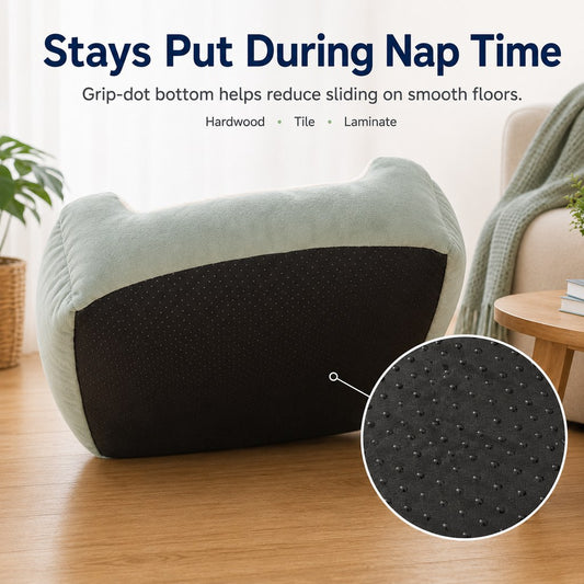 Paws in Awe Cozy Plush Bolster Pet Bed for Cats & Dogs - Warm Raised-Side Bed with Easy Step-In Entry image 2