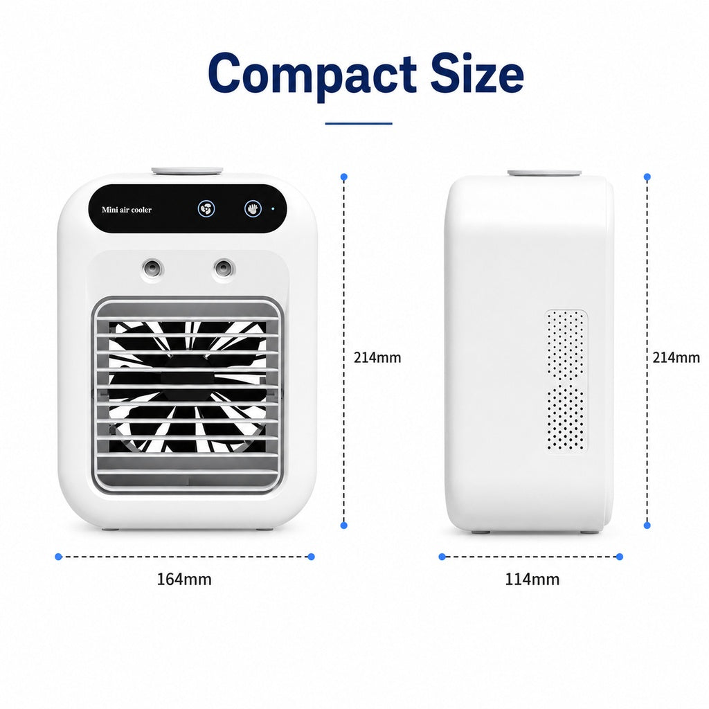 Paws in Awe Ultra-Quiet Mini Air Cooler for Home & Office β Keeps Pets & Kids Comfortable While Beating the Heat image 11
