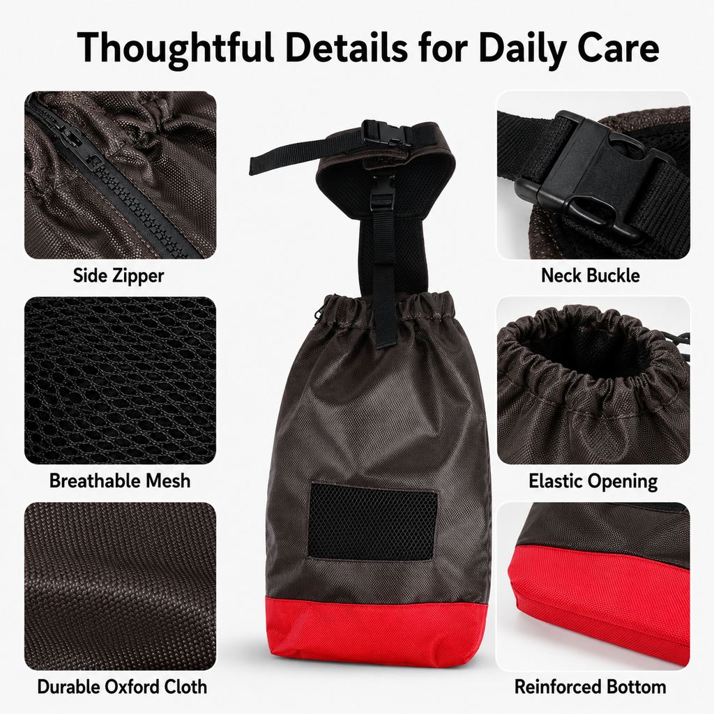 Paws in Awe Dog Mobility Drag Bag for Indoor Scooting - Hind Leg Protection for Senior & Disabled Dogs image 8