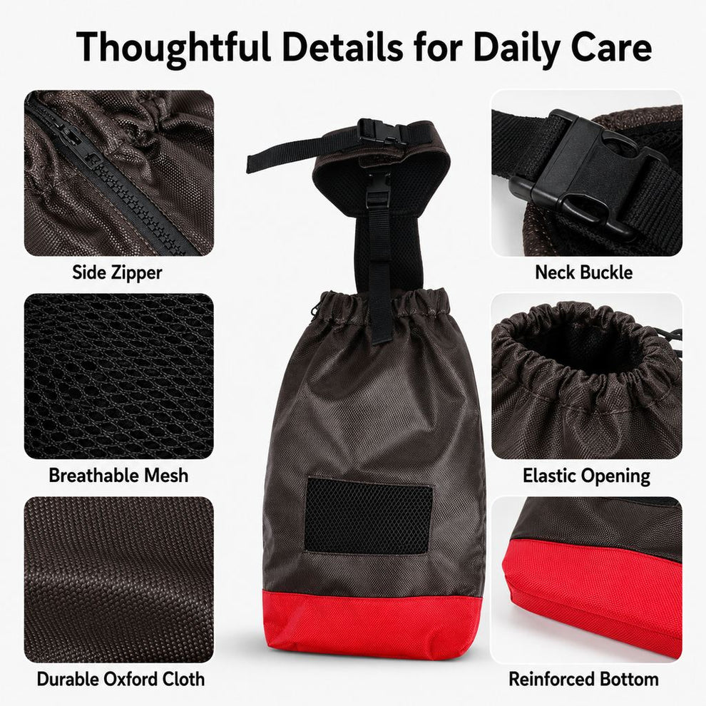 Paws in Awe Dog Mobility Drag Bag for Indoor Scooting - Hind Leg Protection for Senior & Disabled Dogs image 8
