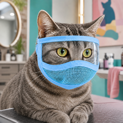 Paws in Awe Clear-View Cat Grooming Shield for Nail Trims & Ear Cleaning - Helps Reduce Bites and Scratches During Cat Care image 10