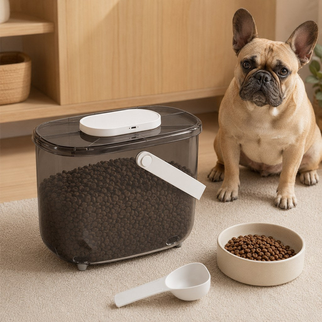 10L automatic vacuum pet food storage container main image