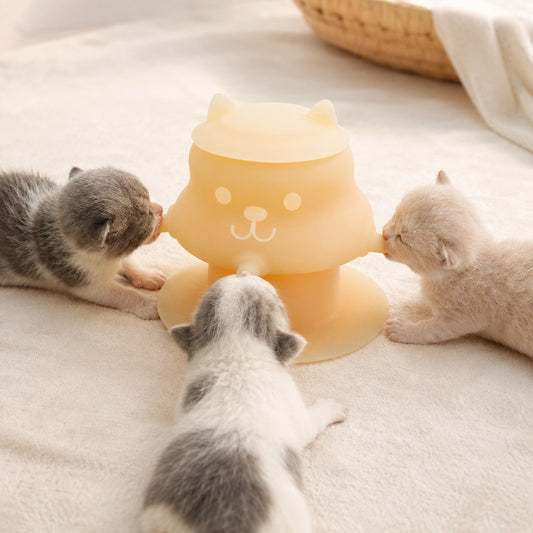 4-nipple silicone nursing feeder for kittens and puppies main image