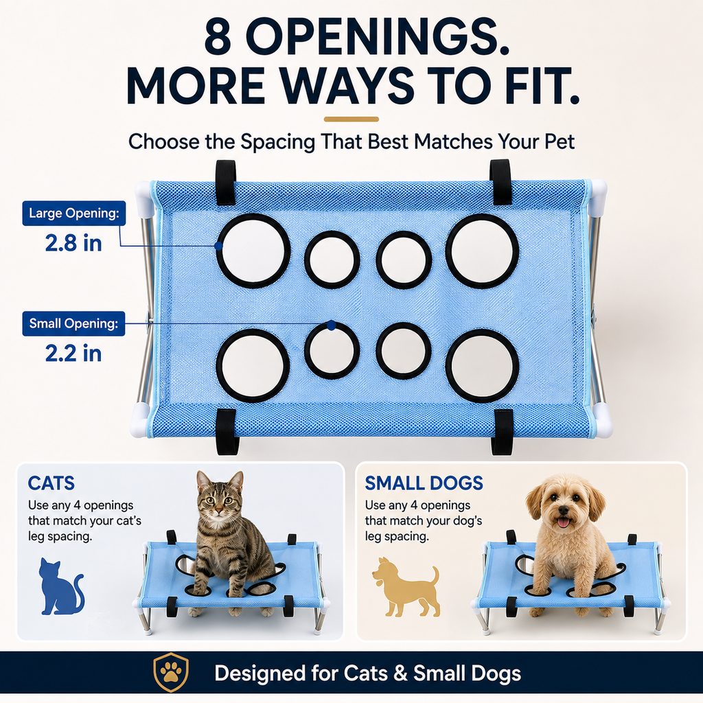 Paws in Awe Foldable Pet Grooming Stand for Cats & Small Dogs - Bathing & Nail Trimming Support for Less Squirming image 6