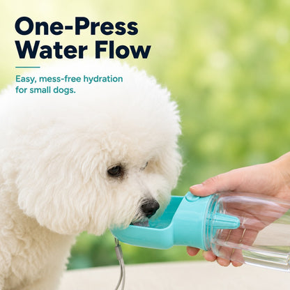 Paws in Awe Portable 2-in-1 Pet Water & Food Bottle – Keep Dogs Hydrated & Fed on Walks, Hiking, or Travel image 4