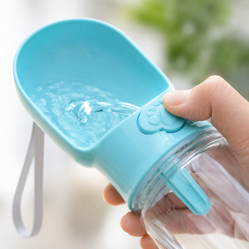 Paws in Awe Portable 2-in-1 Pet Water & Food Bottle – Keep Dogs Hydrated & Fed on Walks, Hiking, or Travel image 8
