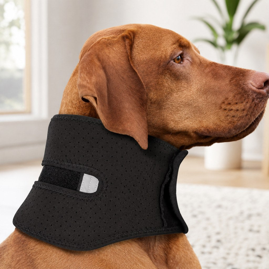 Adjustable dog neck support brace main image