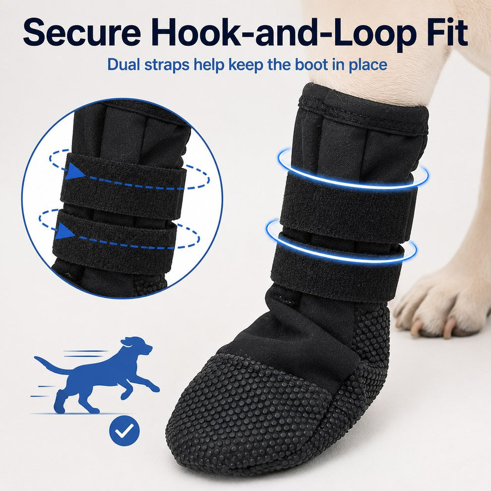 Paws in Awe Dog Paw Recovery Boot for Home Rest & Walks - Anti-Lick Protective Cover for Injured Paws image 6
