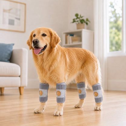 Paws in Awe Dog Knee Support Brace for Front & Rear Legs - Adjustable Joint Support Sleeve for Senior Dogs, Active Dogs & Everyday Mobility Assistance image 11