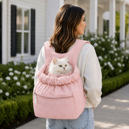 Paws in Awe Hands-Free Pet Carrier Backpack for Everyday Outings – Breathable Travel Carrier for Cats & Small Dogs image 11