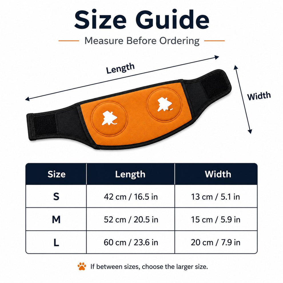 Paws in Awe Calming Dog Ear Muffs for Fireworks, Thunderstorms & Grooming - Soft Noise-Reducing Wrap to Help Ease Stress image 9