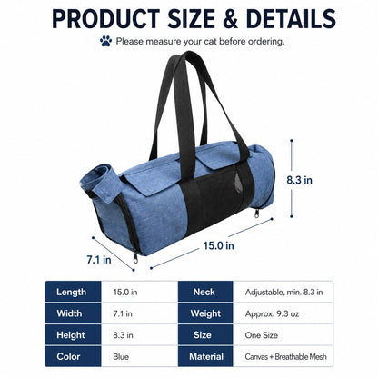 Paws in Awe Cat Grooming Restraint Bag for Nail Trimming & Ear Cleaning – Easier Control for Wiggly Cats image 7