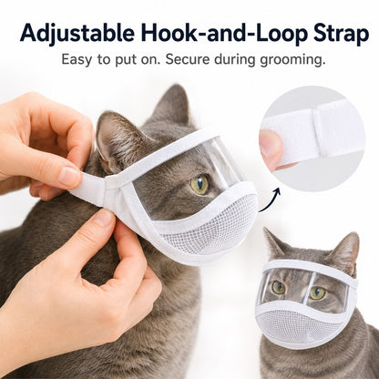Paws in Awe Clear-View Cat Grooming Shield for Nail Trims & Ear Cleaning - Helps Reduce Bites and Scratches During Cat Care image 5
