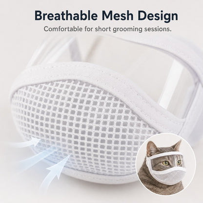 Paws in Awe Clear-View Cat Grooming Shield for Nail Trims & Ear Cleaning - Helps Reduce Bites and Scratches During Cat Care image 4