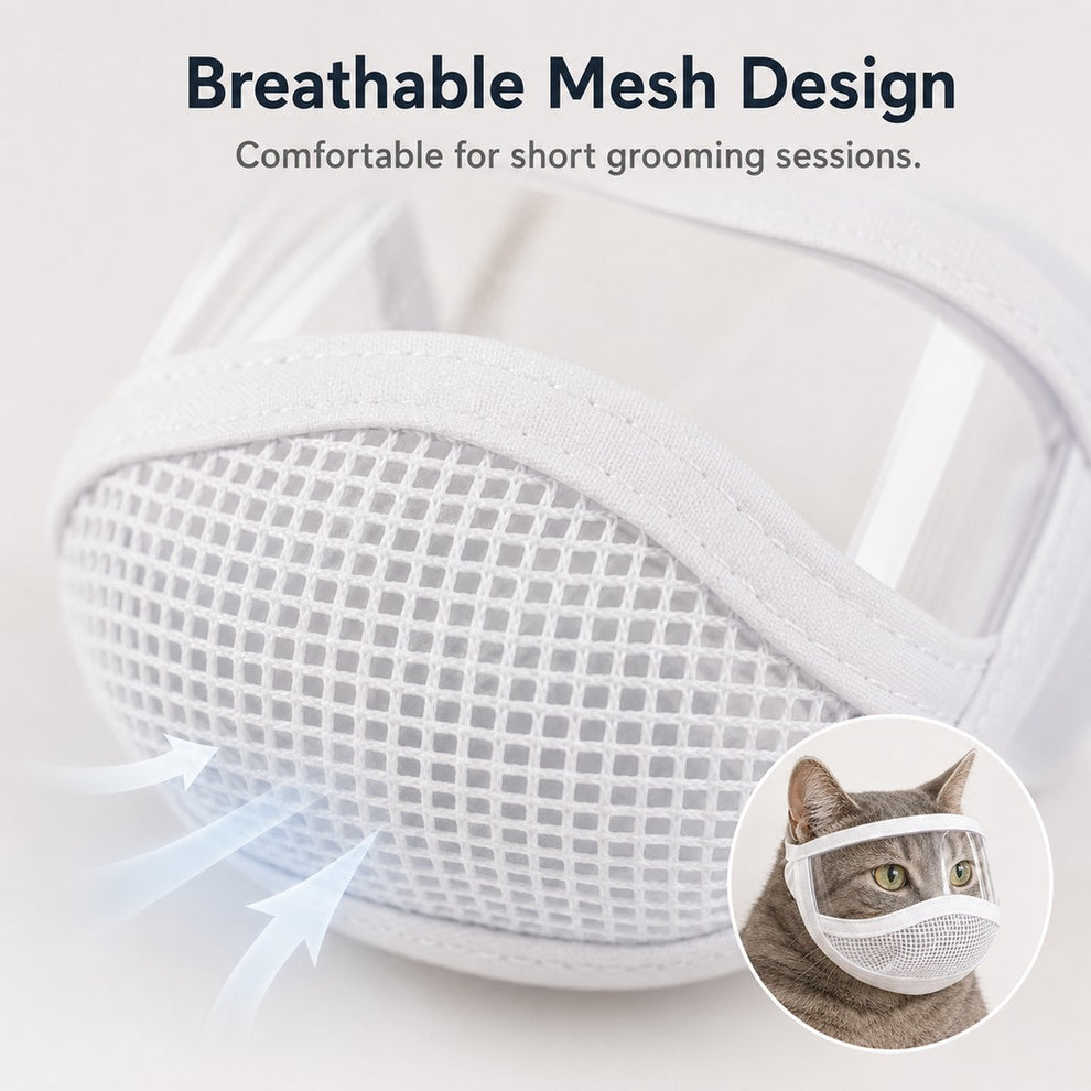 Paws in Awe Clear-View Cat Grooming Shield for Nail Trims & Ear Cleaning - Helps Reduce Bites and Scratches During Cat Care image 4