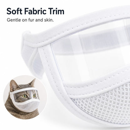 Paws in Awe Clear-View Cat Grooming Shield for Nail Trims & Ear Cleaning - Helps Reduce Bites and Scratches During Cat Care image 7