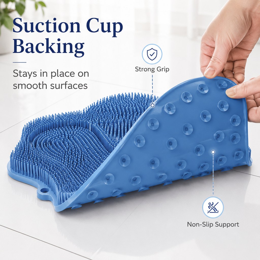 Paws in Awe Soft TPR Cat Scratch & Massage Mat for Indoor Cats – Sofa-Saving Pad for Scratching, Stretching & Rubbing image 6