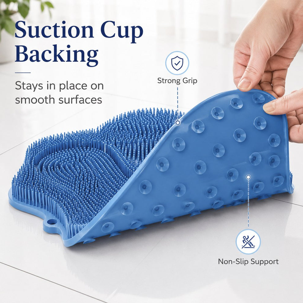 Paws in Awe Soft TPR Cat Scratch & Massage Mat for Indoor Cats – Sofa-Saving Pad for Scratching, Stretching & Rubbing image 6
