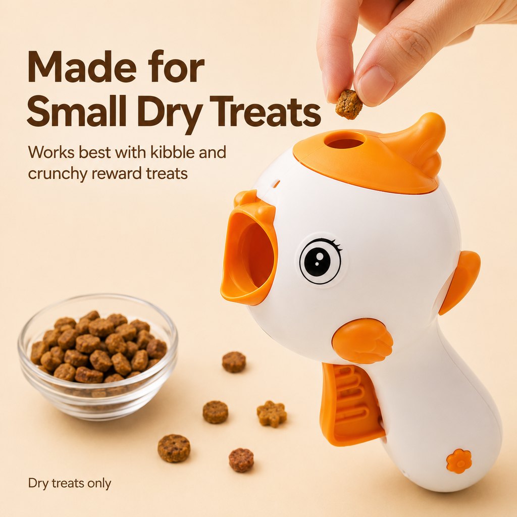 Interactive Cat Treat Launcher Toy with Laser - Indoor Cat Enrichment Game for Bored Cats, Exercise & Feeding Fun image 6