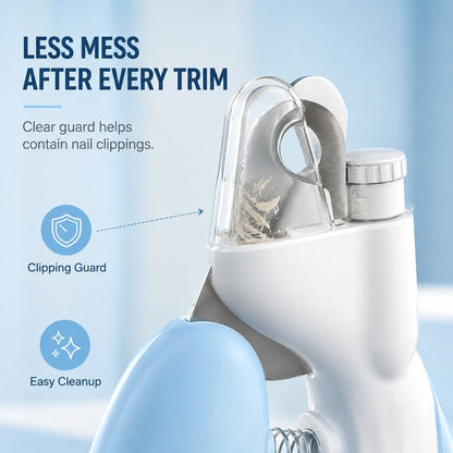 Paws in Awe Pet Nail Clippers for At-Home Grooming – LED Guard & Mini Styles for Cleaner, Easier Dog & Cat Nail Trims image 5