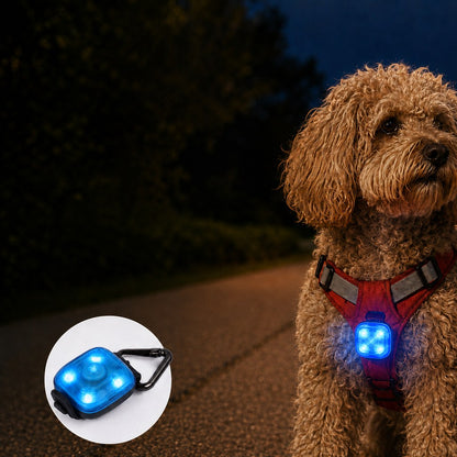 Paws in Awe Clip-On Pet Safety Light for Night Walks - Helps Dogs & Cats Stay Visible After Dark image 10