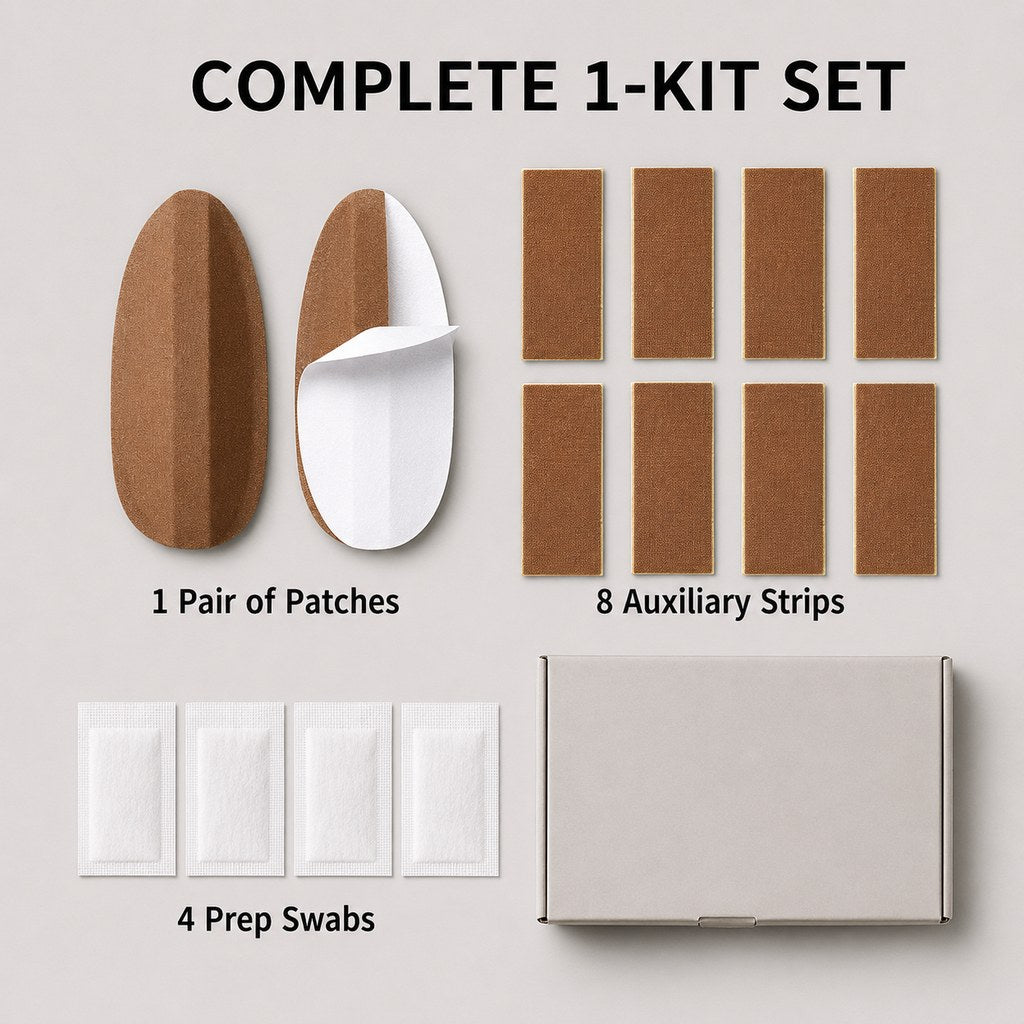 Paws in Awe At-Home Dog Ear Posting Support Patch Kit - Low-Profile Adhesive Support Without Separate Liquid Glue image 7