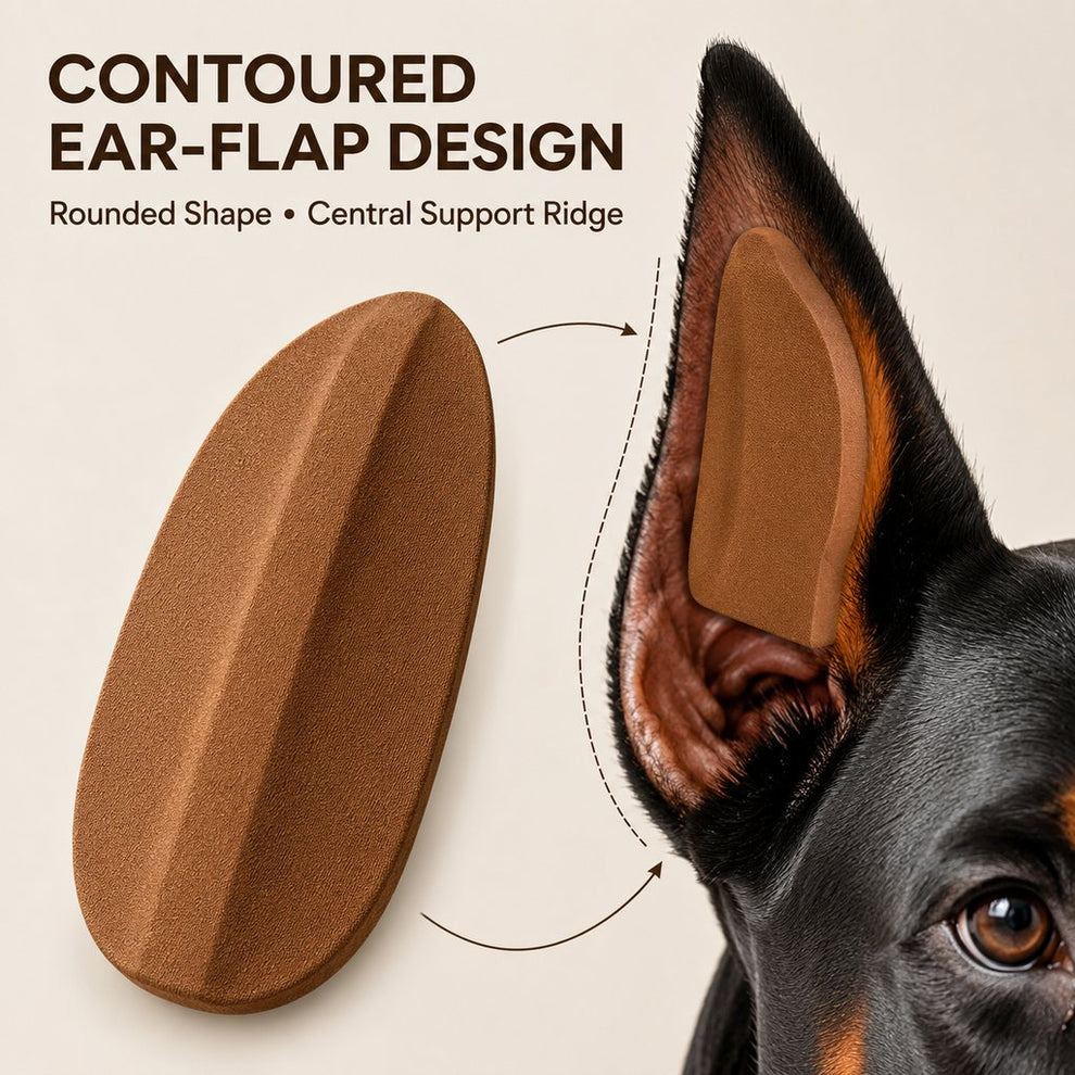 Paws in Awe At-Home Dog Ear Posting Support Patch Kit - Low-Profile Adhesive Support Without Separate Liquid Glue image 5