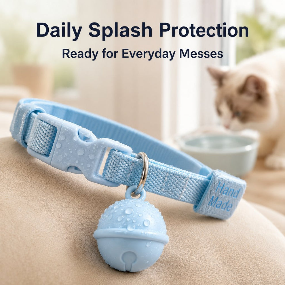 Smart pet tracker bell collar for cats and small dogs