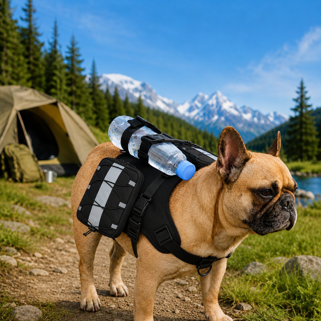 Paws in Awe Dog Backpack Harness for Hiking & Daily Walks - Reflective Saddle Bag Vest for Carrying Water, Treats & Essentials image 11
