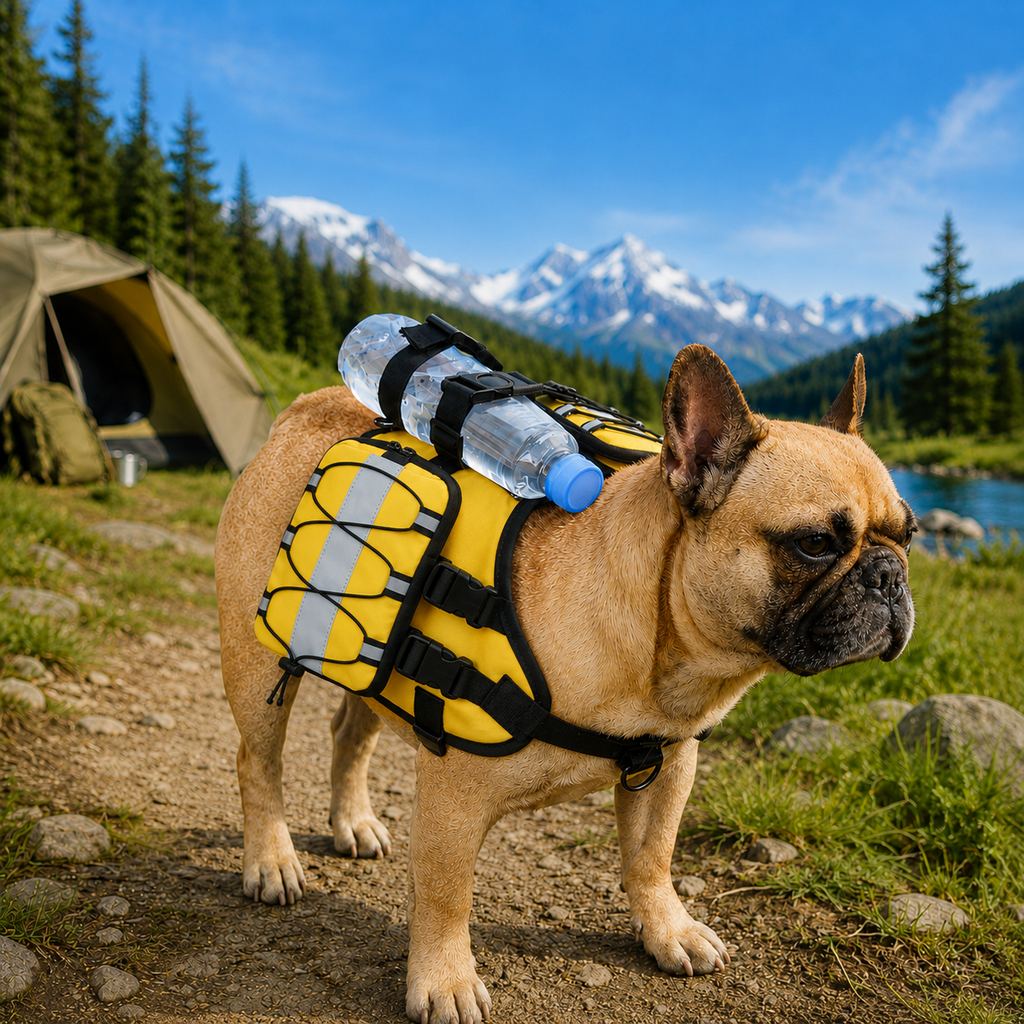 Paws in Awe Dog Backpack Harness for Hiking & Daily Walks - Reflective Saddle Bag Vest for Carrying Water, Treats & Essentials image 10