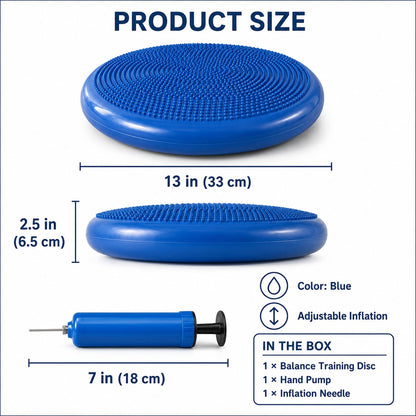 Dog balance disc pump and inflation needle included