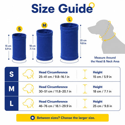Paws in Awe Dog Calming Head Wrap for Thunder, Fireworks & Cold Walks - Soft Ear Coverage for Stressful Moments image 7