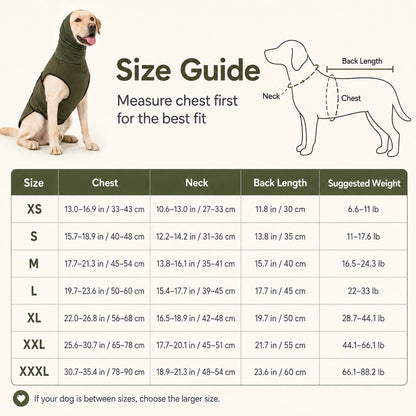 Paws in Awe Dog Calming Shirt for Fireworks & Thunderstorms - Anxiety Relief Wrap with Ear-Covering Hood for Vet Visits, Travel & Night Walks image 11