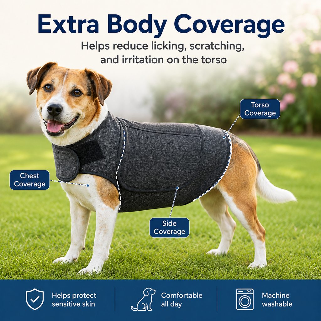 Paws in Awe Dog Calming Vest for Travel & Vet Visits - Adjustable Comfort Wrap for Nervous Dogs image 8