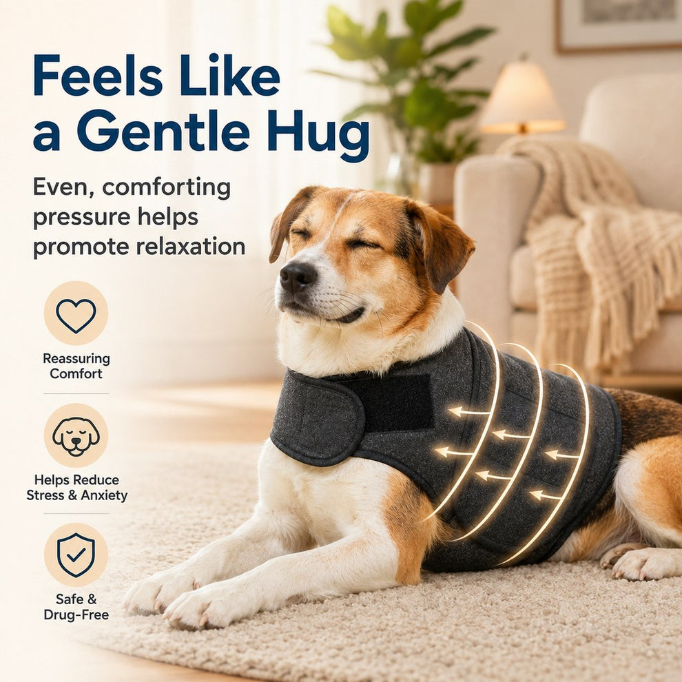 Paws in Awe Dog Calming Vest for Travel & Vet Visits - Adjustable Comfort Wrap for Nervous Dogs image 5