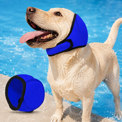 Paws in Awe Dog Ear Cover for Swimming, Bath Time & Loud Noise Comfort - Soft Calming Ear Muff to Help Keep Water & Debris Out image 12