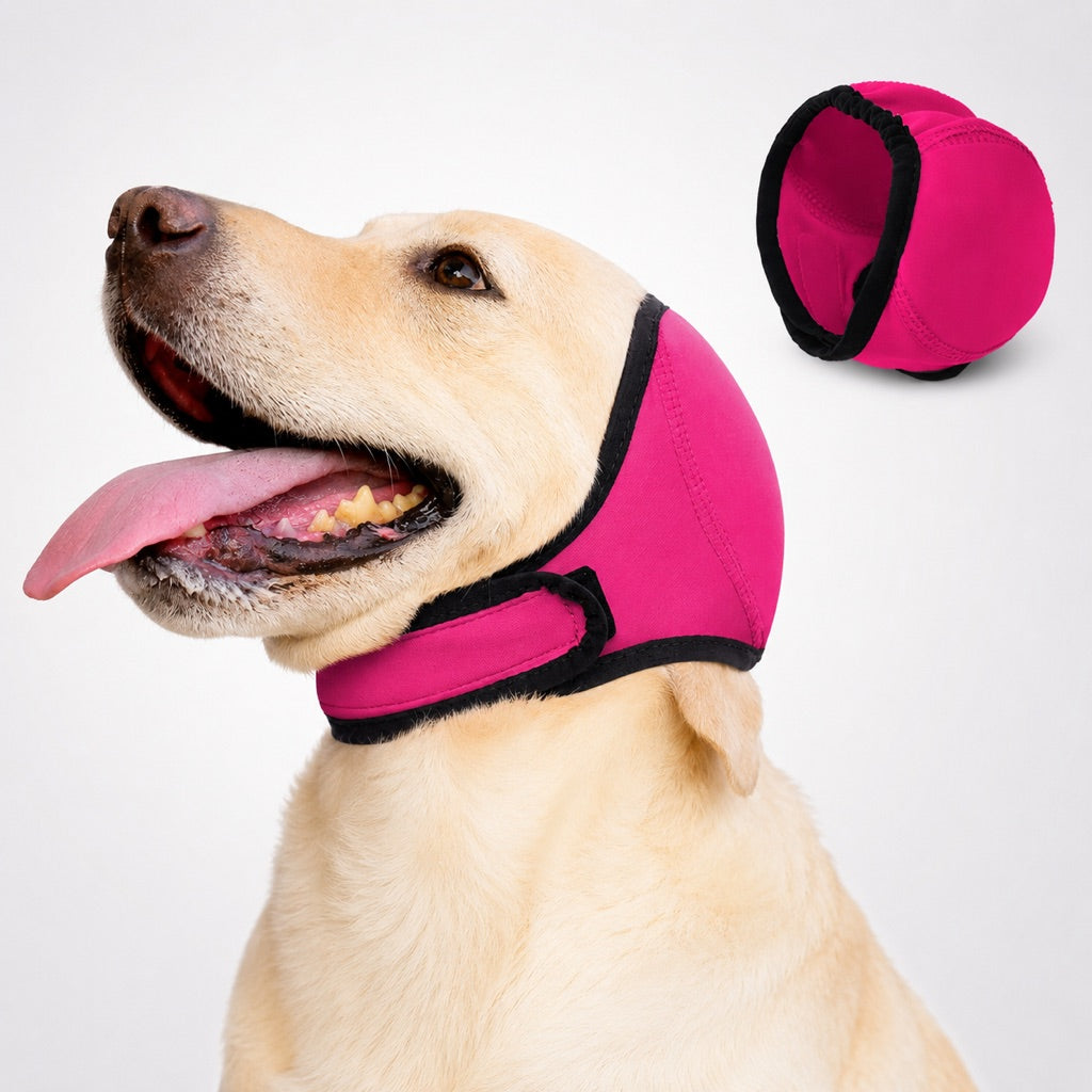 Paws in Awe Dog Ear Cover for Swimming, Bath Time & Loud Noise Comfort - Soft Calming Ear Muff to Help Keep Water & Debris Out image 11