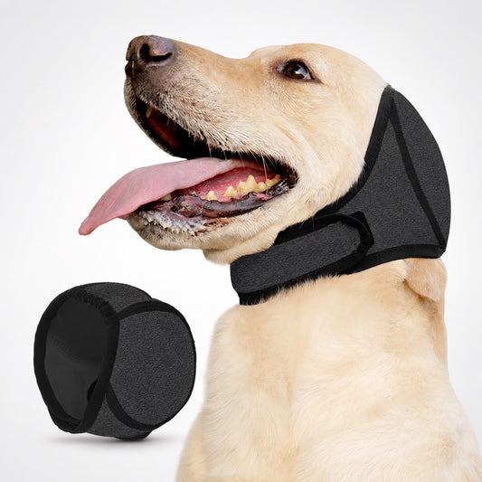 Paws in Awe Dog Ear Cover for Swimming, Bath Time & Loud Noise Comfort - Soft Calming Ear Muff to Help Keep Water & Debris Out image 1