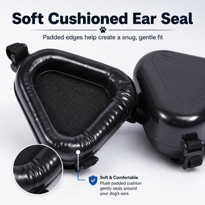 Paws in Awe Dog Noise Reduction Ear Muffs for Fireworks, Thunderstorms & Travel - Adjustable Hearing Protection for Noise-Sensitive Dogs image 7