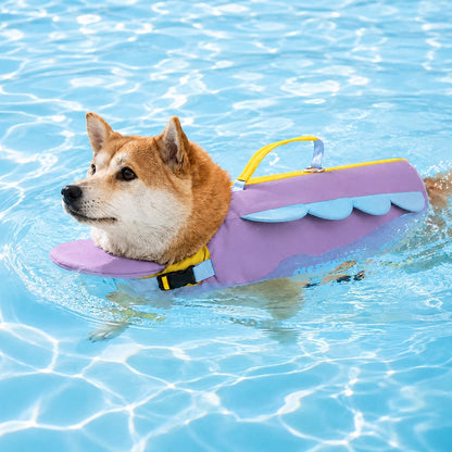 Paws in Awe Dog Life Jacket with Chin Float & Rescue Handle for Pool, Lake & Boat Trips - Helps Keep Dogs Afloat & Easy to Lift image 10