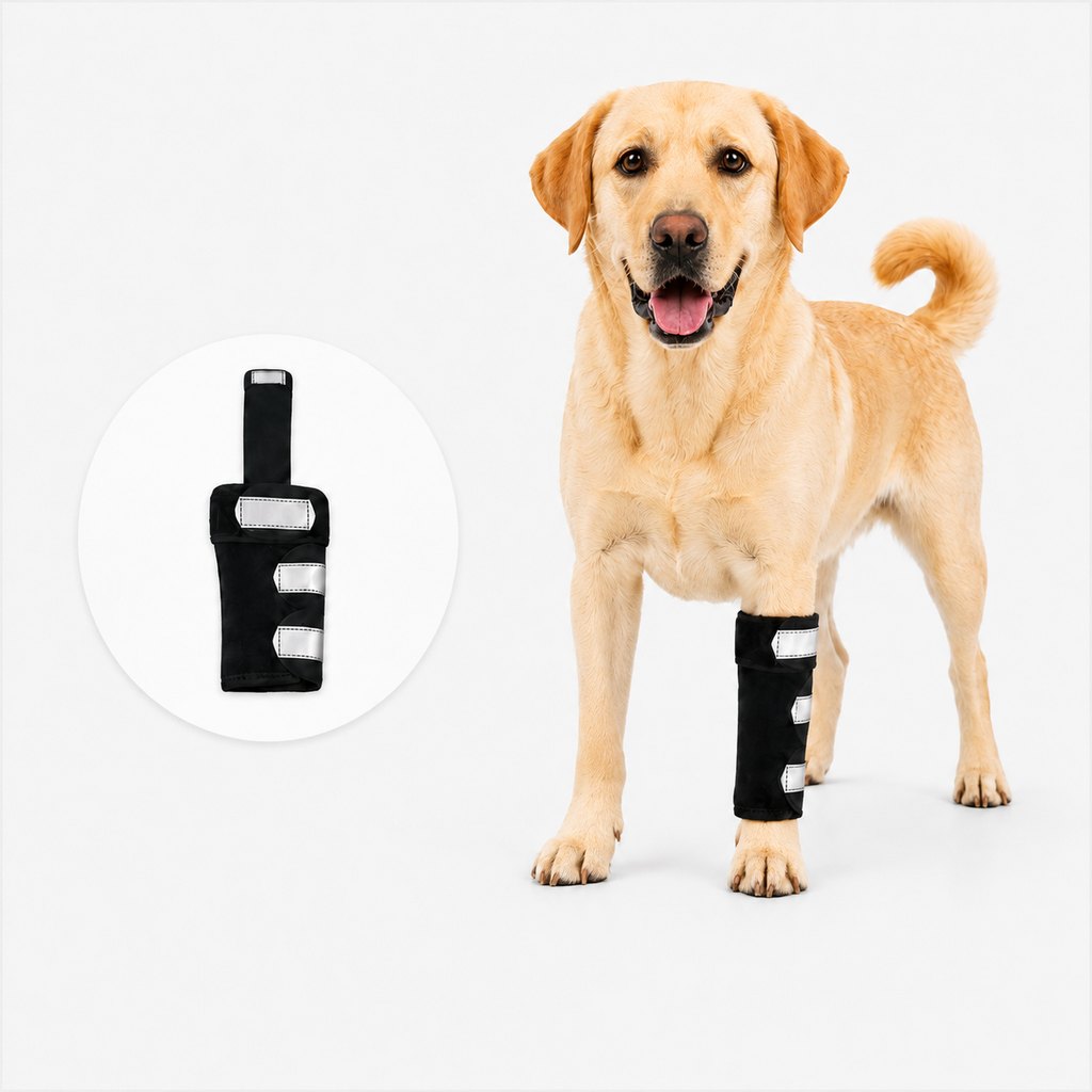 Paws in Awe Dog Front Leg Brace for Weak or Injured Legs - Adjustable Support for Stability, Recovery & Daily Walking Comfort image 11