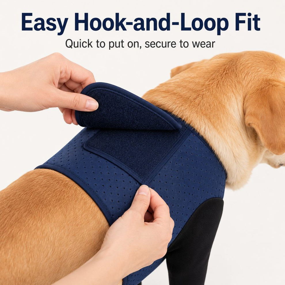 Paws in Awe PawGuard Dual Front Leg Recovery Sleeves for Dogs - Cone-Free Anti-Lick Protection for Post-Surgery, Scratching & Sensitive Front Legs image 8