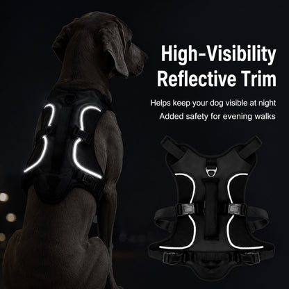 Paws in Awe AirTag-Compatible Escape-Resistant Dog Harness for Outdoor Walks - Secure Control for Dogs That Pull image 7