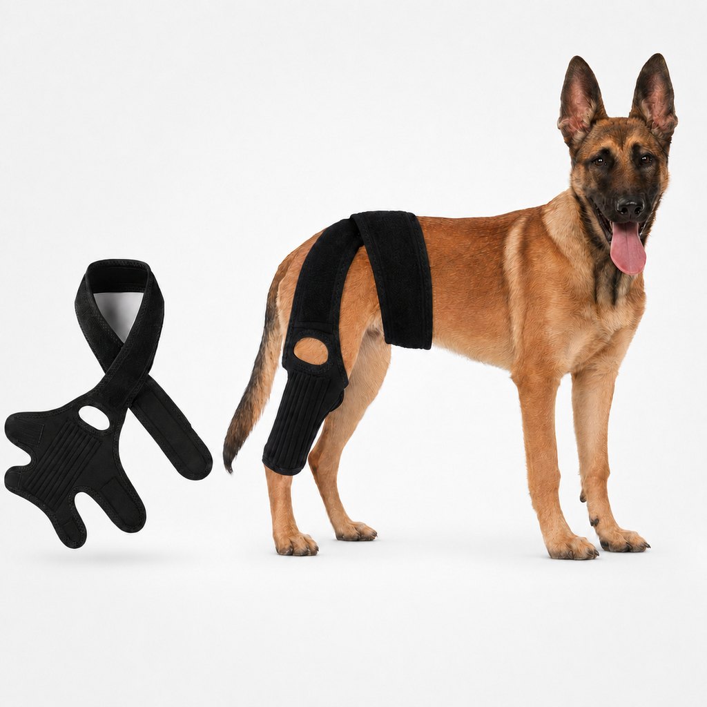Paws in Awe Adjustable Dog Joint Support Brace for Daily Walks & Senior Leg Stability image 12