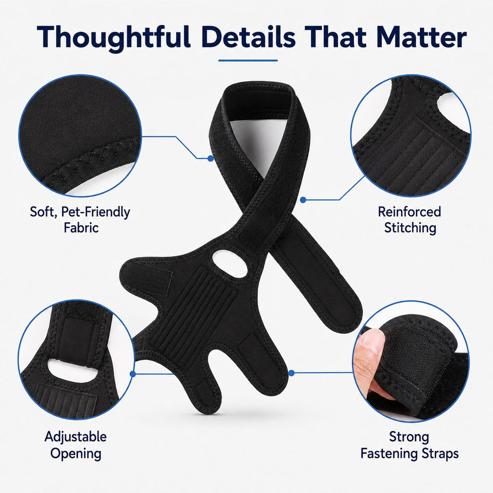 Paws in Awe Adjustable Dog Joint Support Brace for Daily Walks & Senior Leg Stability image 10
