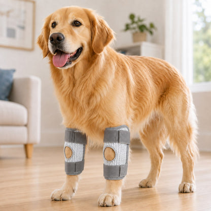 Paws in Awe Dog Knee Support Brace for Front & Rear Legs - Adjustable Joint Support Sleeve for Senior Dogs, Active Dogs & Everyday Mobility Assistance image 12
