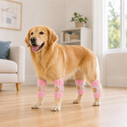 Paws in Awe Dog Knee Support Brace for Front & Rear Legs - Adjustable Joint Support Sleeve for Senior Dogs, Active Dogs & Everyday Mobility Assistance image 15