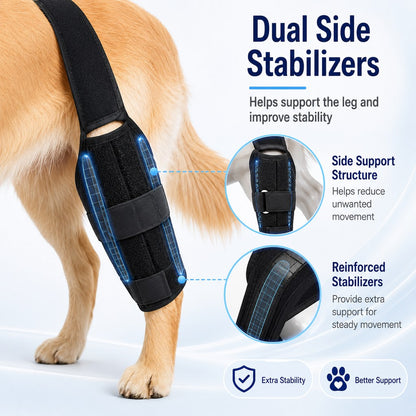 Paws in Awe Adjustable Dog Leg Support Brace for Daily Walks - Support for Weak Front or Hind Legs image 4