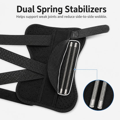 Paws in Awe Dog Leg Recovery Support Brace for Senior Dogs & Post-Surgery Wound Protection - Adjustable Front & Rear Leg Stabilizer image 2