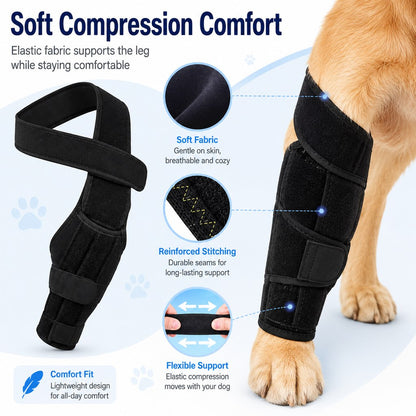 Paws in Awe Adjustable Dog Leg Support Brace for Daily Walks - Support for Weak Front or Hind Legs image 5